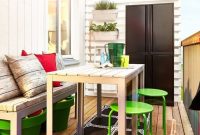 Spring feel for small balcony