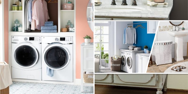 Standout laundry room sink ideas that great for function and space fi