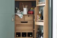 Storage solution for scandinavian kitchen