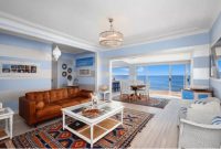 Strip walls living room