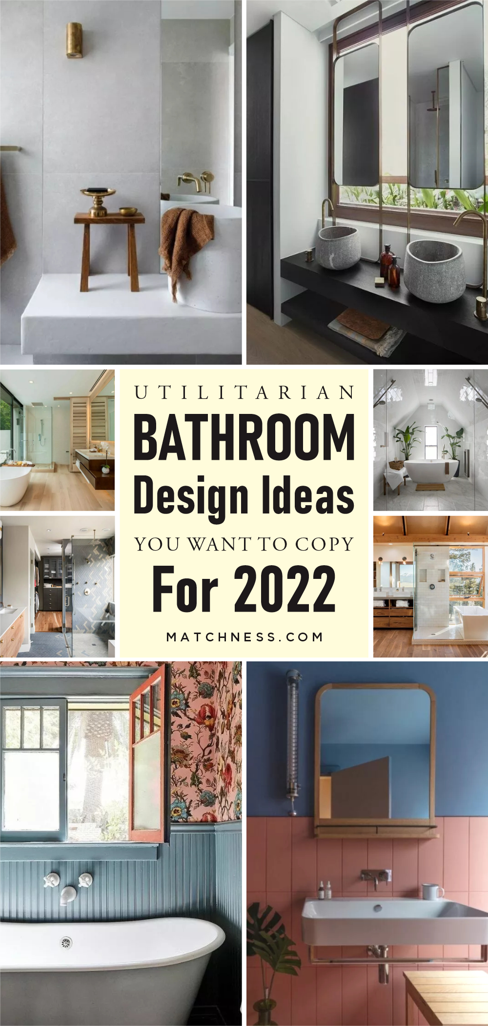 Utilitarian bathroom design ideas you want to copy for 2022 1