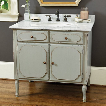 Vintage bathroom vanity Standout Laundry Room Sink Ideas That Great For Function And Space
