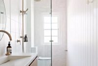White concrete sink