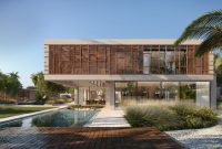 Wood panels for exterior