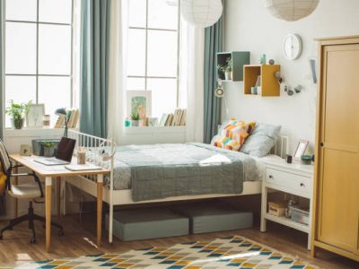 University dorm room