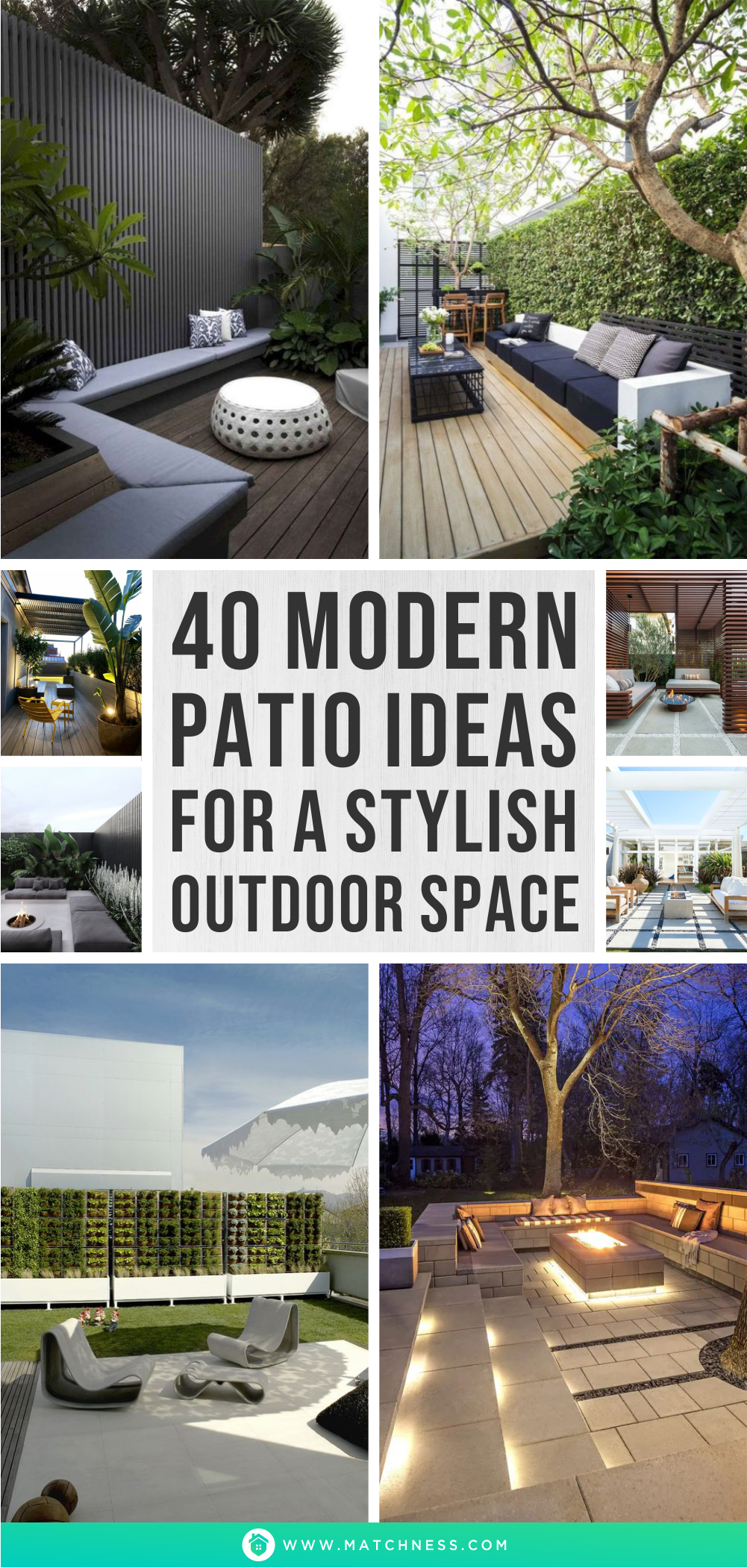40 modern patio ideas for a stylish outdoor space1