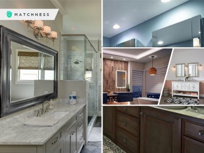 5 types of lights for bathroom to form a system fi