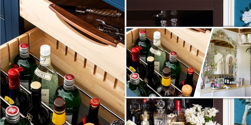 7 mini-bar and wine storage idea that look simple but high-tier class fi