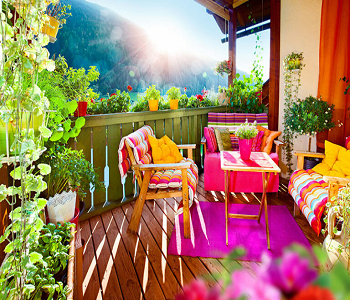 Bright and sunny balcony decor ideas Balcony Decoration Ideas To Have A Perfect Space For Hangout Time