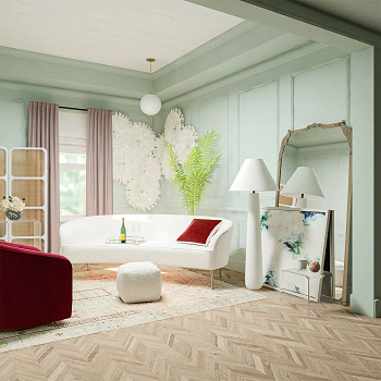 Choose for curved furniture How To Present Modern Glam Living Room For Extravagant Style