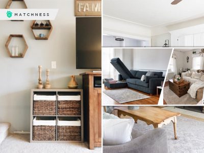 Clever ways to organize living room with storage space fi