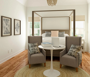 Create a luxurious guest suite Double Function Design Ideas For Home Office And Guest Room