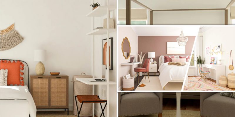 Double function design ideas for home office and guest room fi