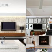 Easy ways to decorate around a tv in your home fi
