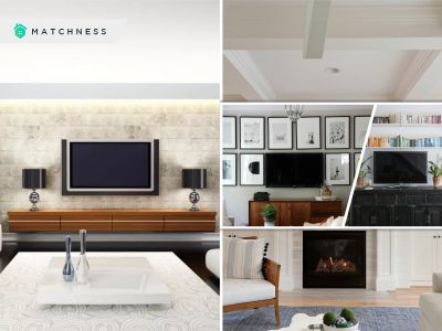Easy ways to decorate around a tv in your home fi