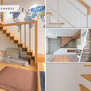 Extra ordinary staircase wall decorating ideas as focal point fi