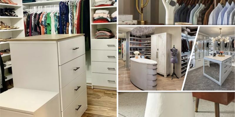 Fantastic closet island ideas to get your closet nice and organized fi