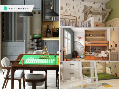Game-inspired room ideas with forms of entertainment fi