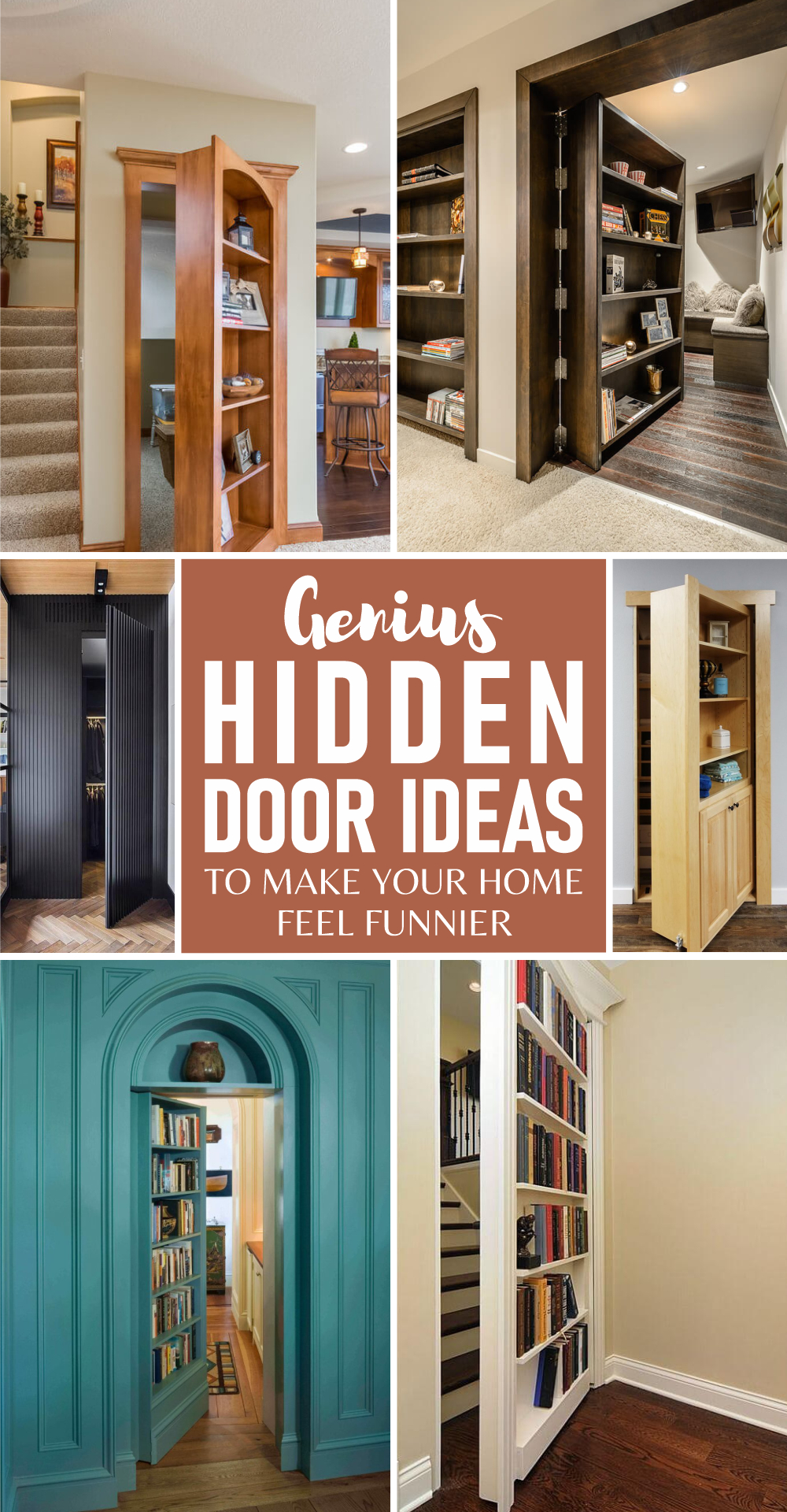 Genius hidden door ideas to make your home feel funnier 1