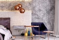 Gorgeous bedroom with brilliant accent walls to immediate visual impact 3