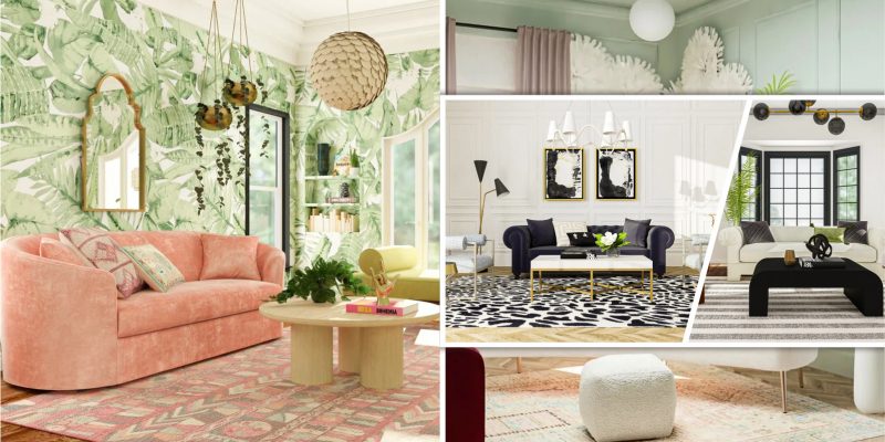 How to present modern glam living room for extravagant style fi