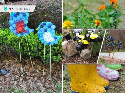 How to create unique garden art from junk2