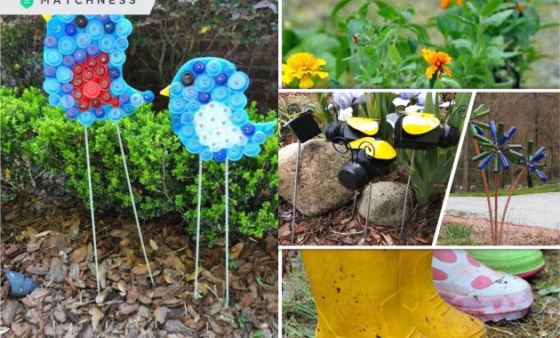 89+ Salvaged garden art projects - easy projects to enhance your garden!