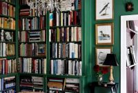 Mind-bowing green home library