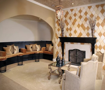 Ornate lantern for a lounge-worthy basement Basement Lighting Idea To Have A New Place For Your Houseguests
