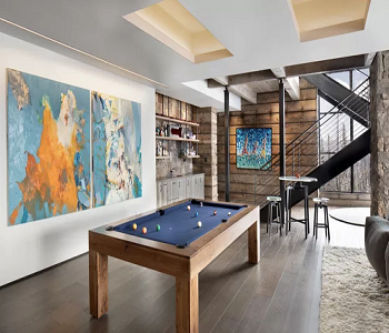Recessed lighting for faux skylights Basement Lighting Idea To Have A New Place For Your Houseguests