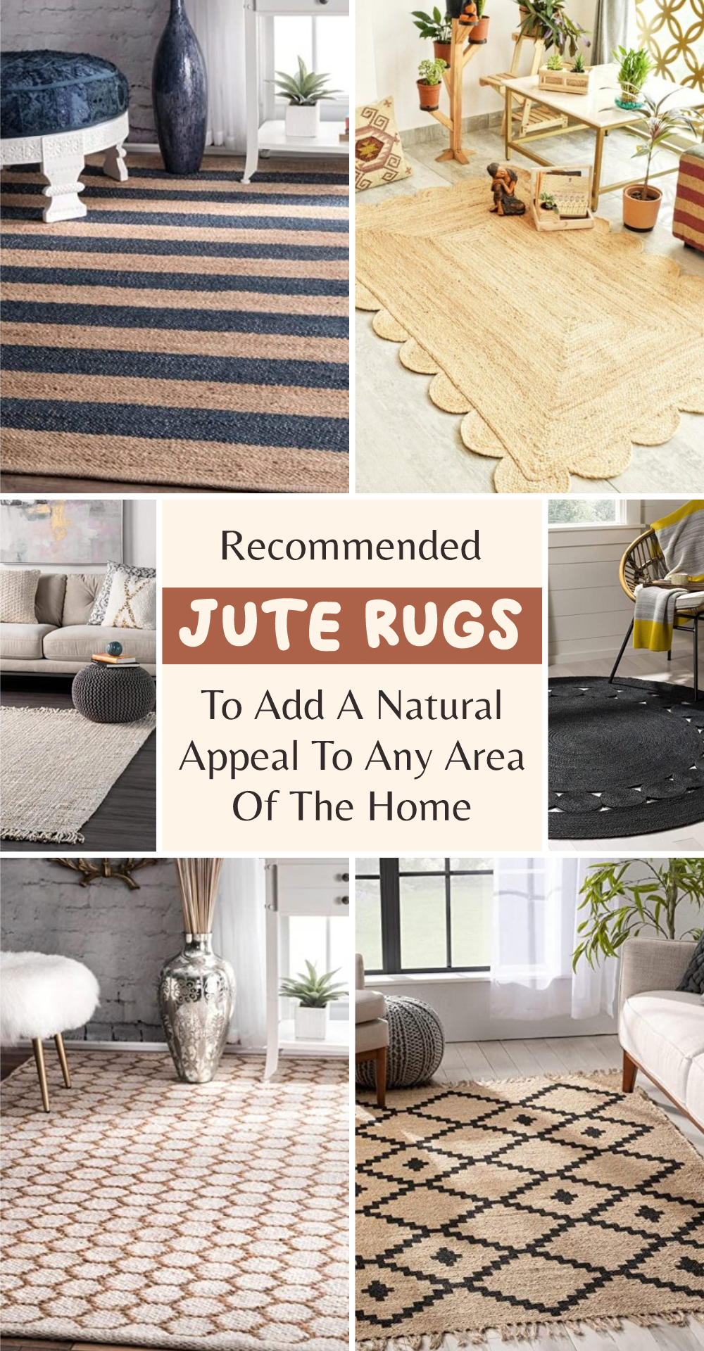 Recommended jute rugs to add a natural appeal to any area of the home 1