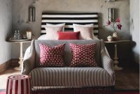 Red scheme with neutral tone