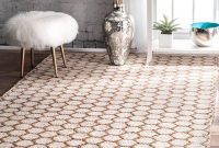 Reversible jute area rug