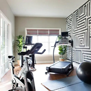 Simple clean home gym Power Booster Home Gym Ideas To Keep Your Spirit Up In Exercising