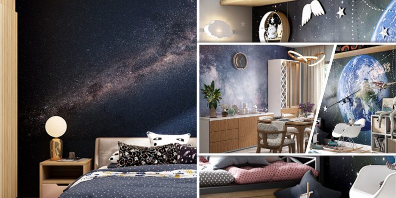 Space theme decoration ideas to get you feel world experience at home fi