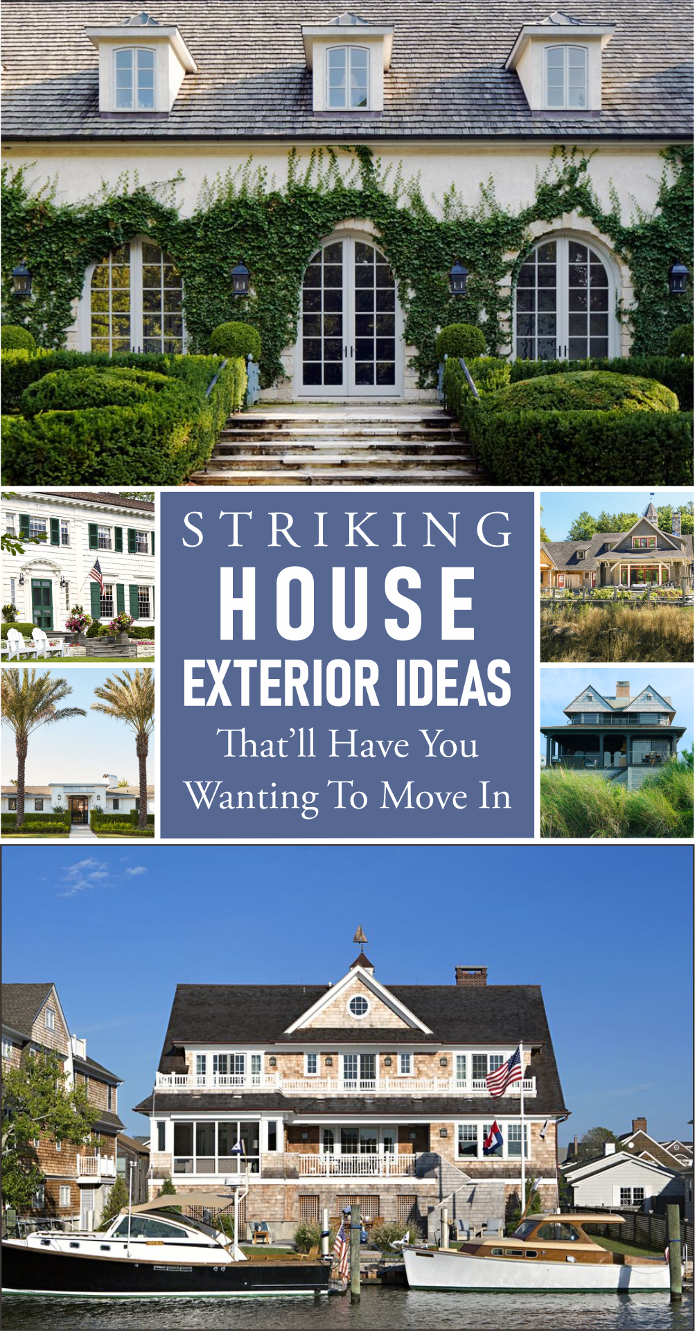 Striking house exterior ideas that’ll have you wanting to move in 2