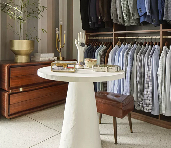 Tiny table Fantastic Closet Island Ideas To Get Your Closet Nice And Organized