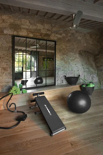 Tuscan style Power Booster Home Gym Ideas To Keep Your Spirit Up In Exercising