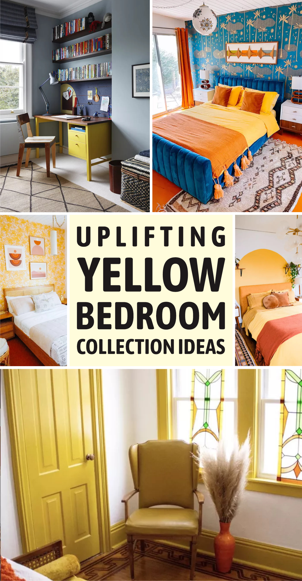 Uplifting yellow bedroom collection ideas for sunny mornings and sweet dreams 1