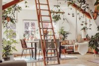 Urban jungle with earthy materials