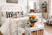 Wooden wall art above the bed