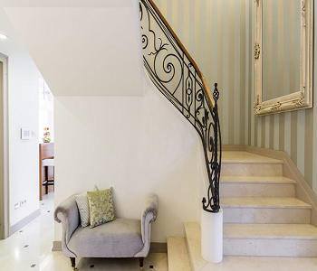 Drama Extra Ordinary Staircase Wall Decorating Ideas As Focal Point