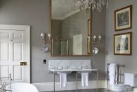 Nickel-like dark metal crystal chandelier