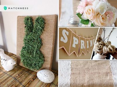 30 best burlap decorations for spring fi