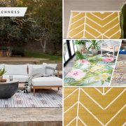 Area rug designs to elevate the atmosphere of every outdoor gathering space fi