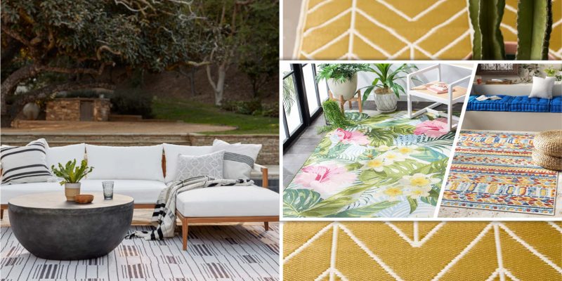 Area rug designs to elevate the atmosphere of every outdoor gathering space fi