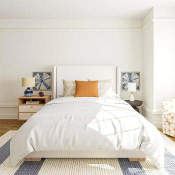 Asymmetrical but prioritize storage design idea Unexpectedly Awesome Design Tips Ideas With Mismatched Nightstands