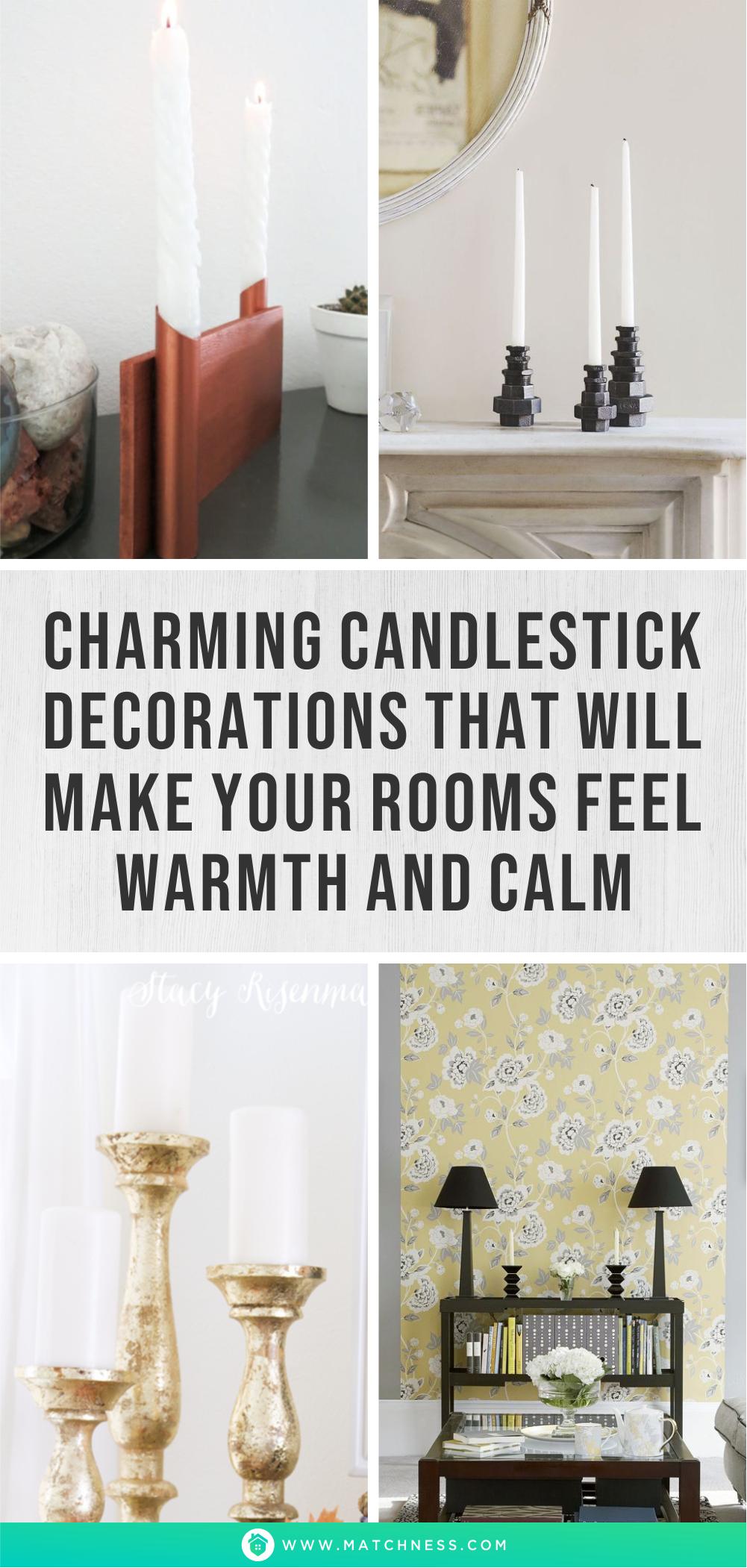 Charming candlestick decorations that will make your rooms feel warmth and calm1