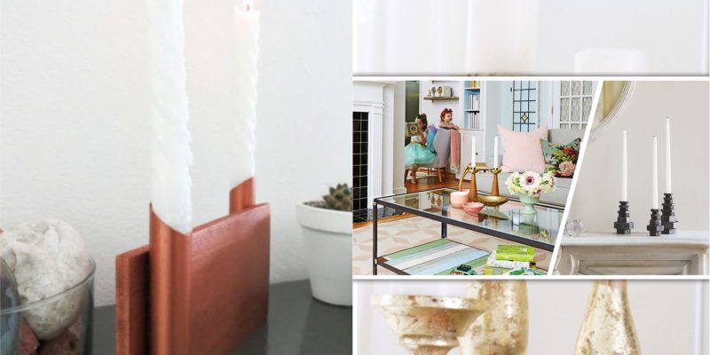 Charming candlestick decorations that will make your rooms feel warmth and calm2