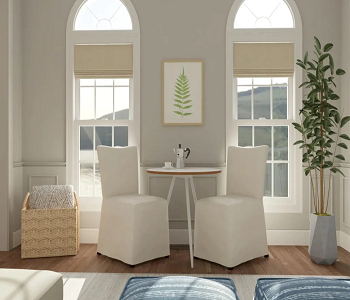 Coffee nook in living room with a bistro table Tranquillizing Coffee Nook Design Ideas To Welcome A Beautiful Morning
